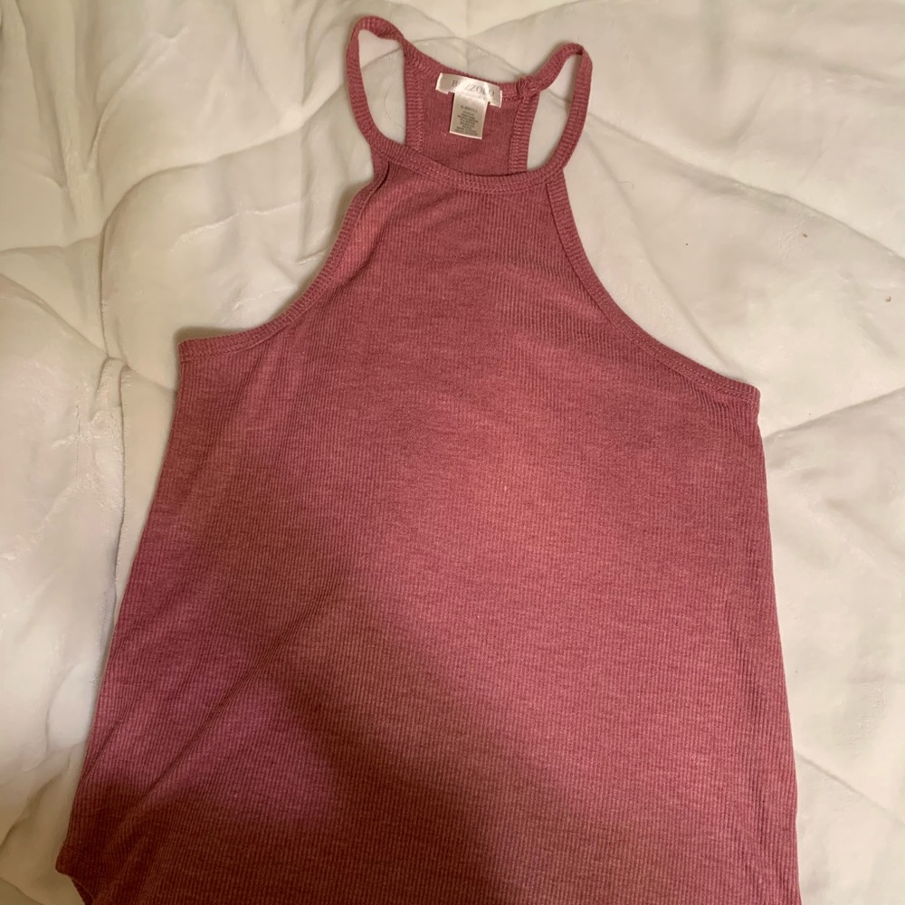 Cute dark pink tank top